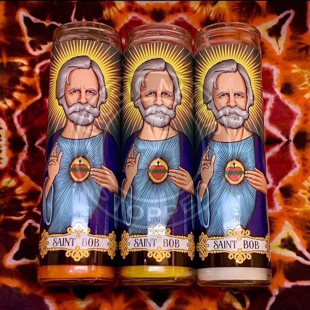 Saint Jerome & Saint Bob Prayer Candles!