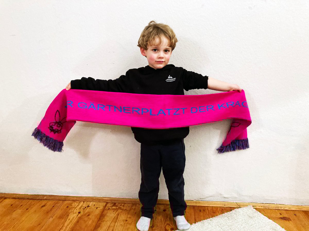 Image of "Mir gärtnerplatzt der Kragen" 14 Schal