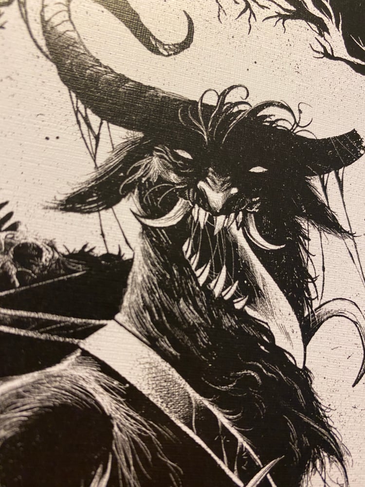 Image of Krampus 5.5 x 8.5 Mini Print