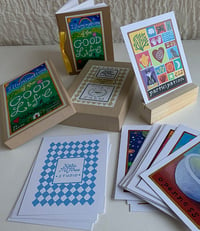 Image 3 of "Illuminations of the Good Life"- boxed set of 36 cards with guidebook and stand