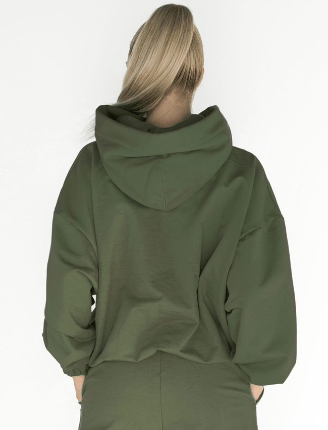 Comfy Hoodie Women - Army Green