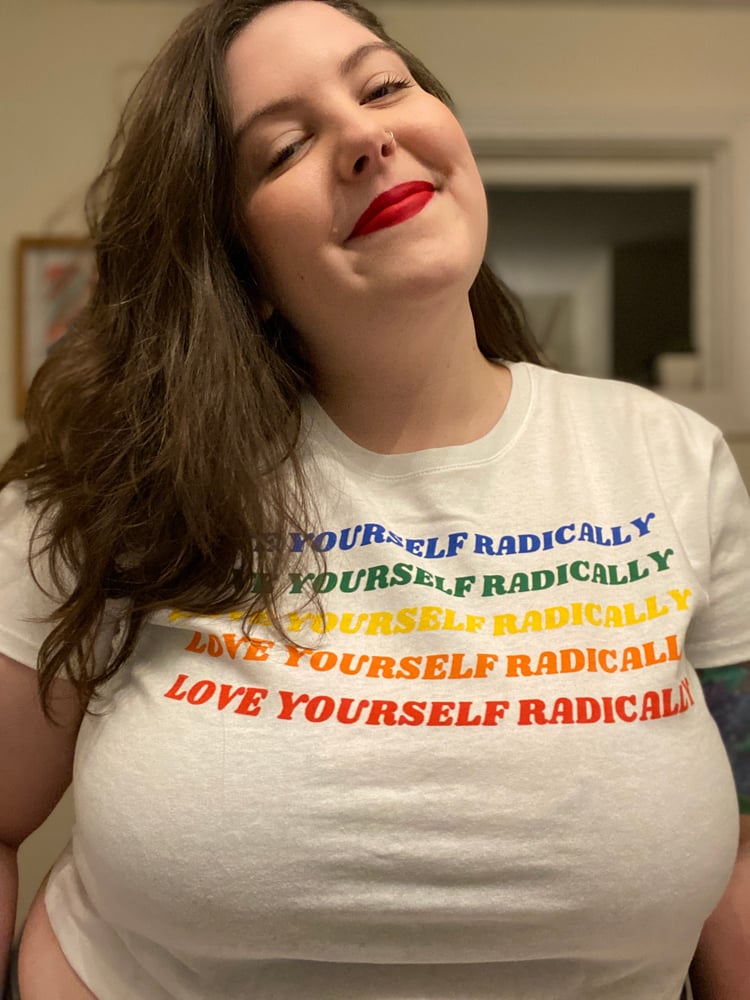 Image of Love Yourself Radically Crop Top