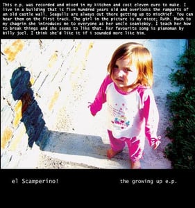 Image of el Scamperino! - The Growing Up EP