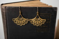 Image 1 of Brass RBG Fancy Collar Earrings