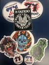71 Tattoo sticker/button pack
