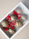 Marbled Baubles Gift Set  (box of 6)