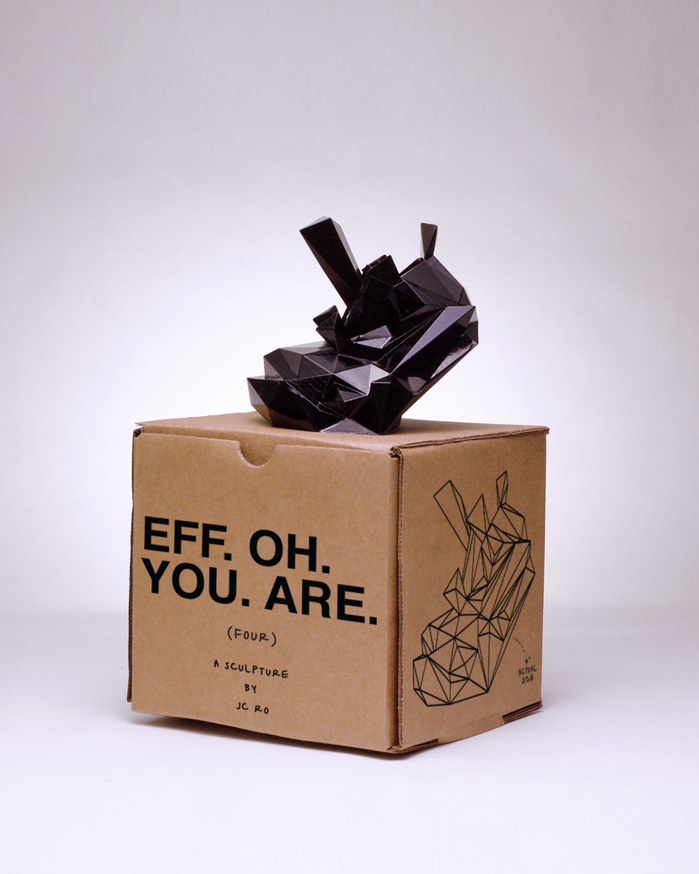Image of EFF OH YOU ARE (four) Sculpture