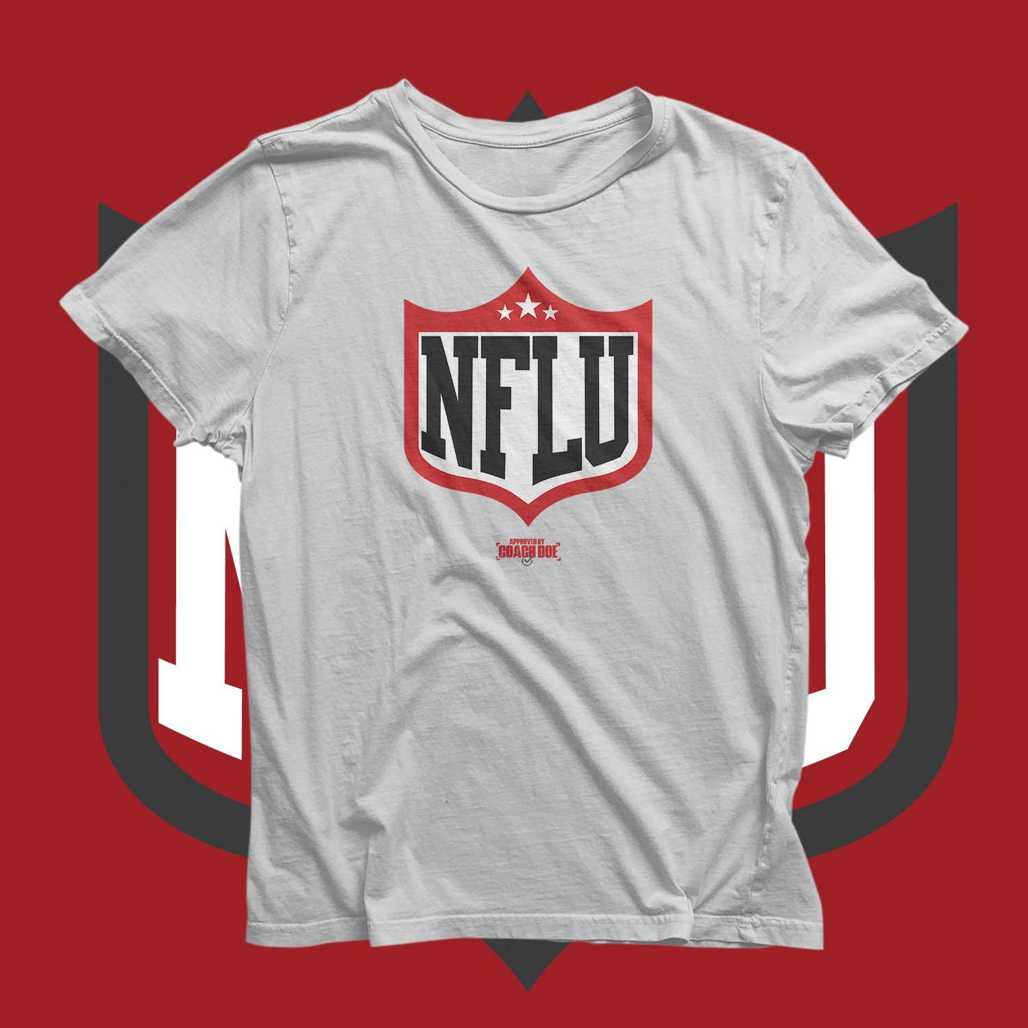 Image of NFLU Tee (Adult/White)