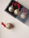 Marbled Baubles Gift Set (box of 3)
