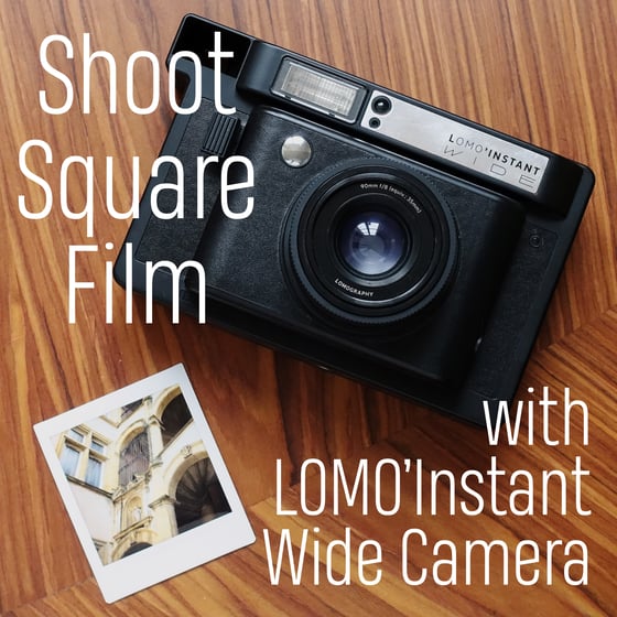 Image of Instax Square/Wide Adapter-Converter-Kit Lomo'instant Wide