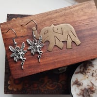 Image 2 of Silver Fairy Earrings 