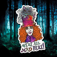 Image 1 of Mad Hatter Sticker