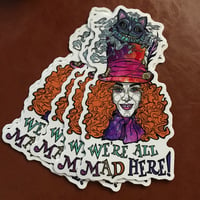 Image 2 of Mad Hatter Sticker