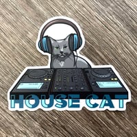 Image 1 of House Cat Sticker