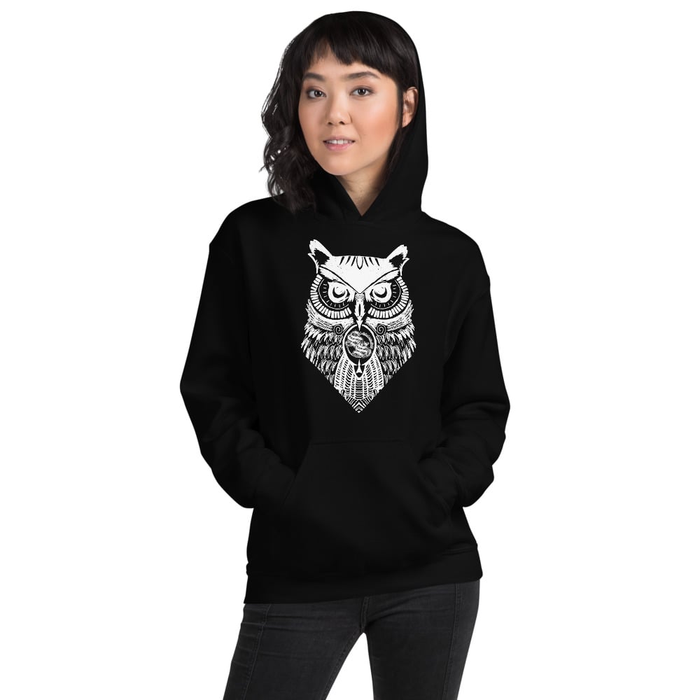 White Owl Unisexy Hoodie