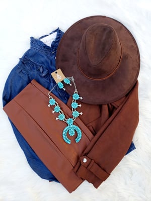 Image of Snake Print Faux leather Mini Skirt 