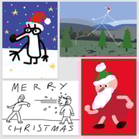 Weihnachts Postkarten