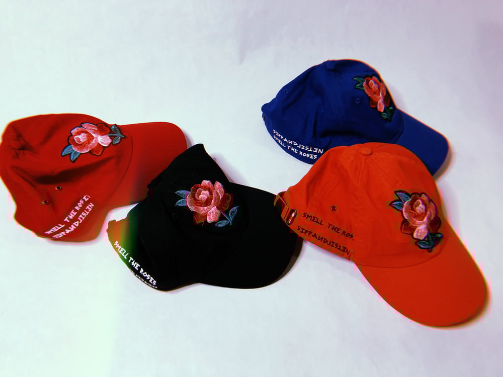 Smell The Roses  Dad Hat