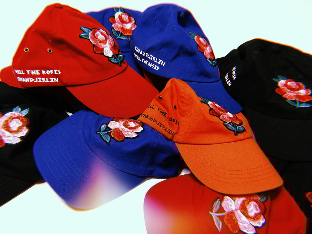 Smell The Roses  Dad Hat