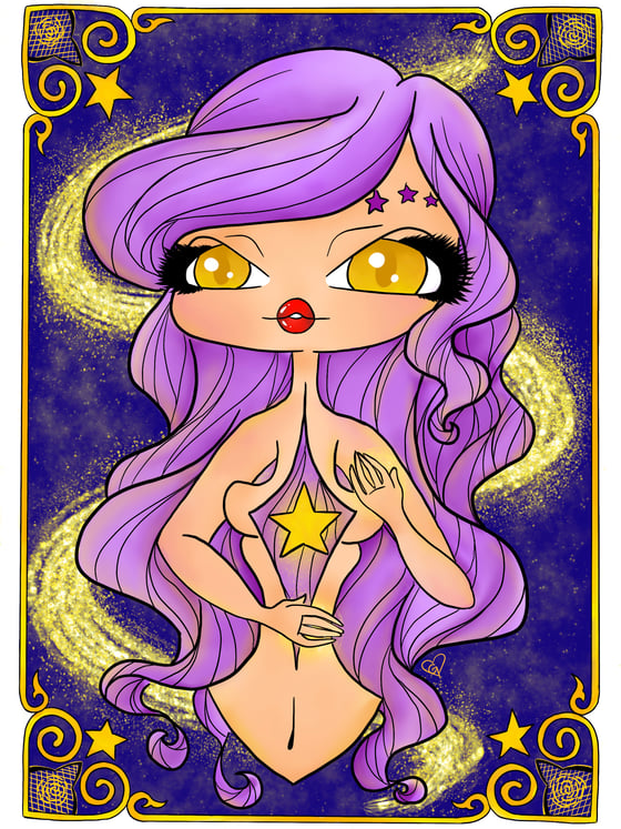 Image of The Star Tarot card