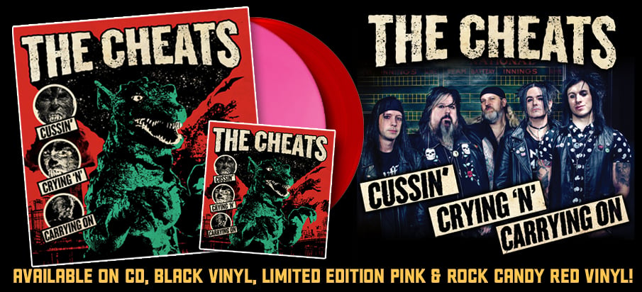 The Cheats "Cussin, Crying N Carrying On" CD/LP