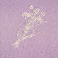 Image 2 of BOUQUET HOODIE LILAC