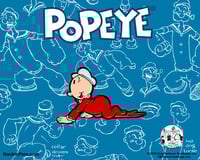 Popeye The Sailor Man - Swee'Pea Enamel Pin