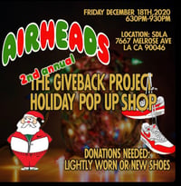 Los Angeles AirHeads Holiday GiveBack project