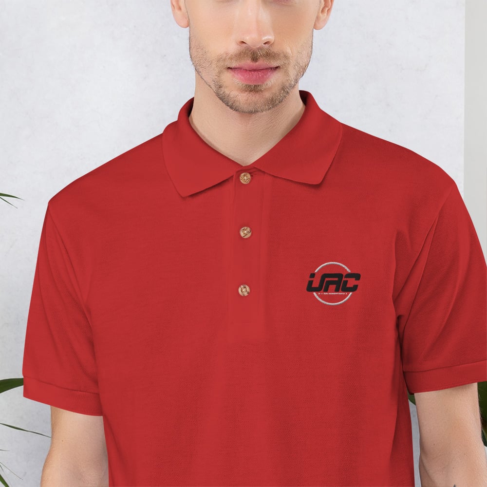 Image of Embroidered UAC Polo Shirt (RED)