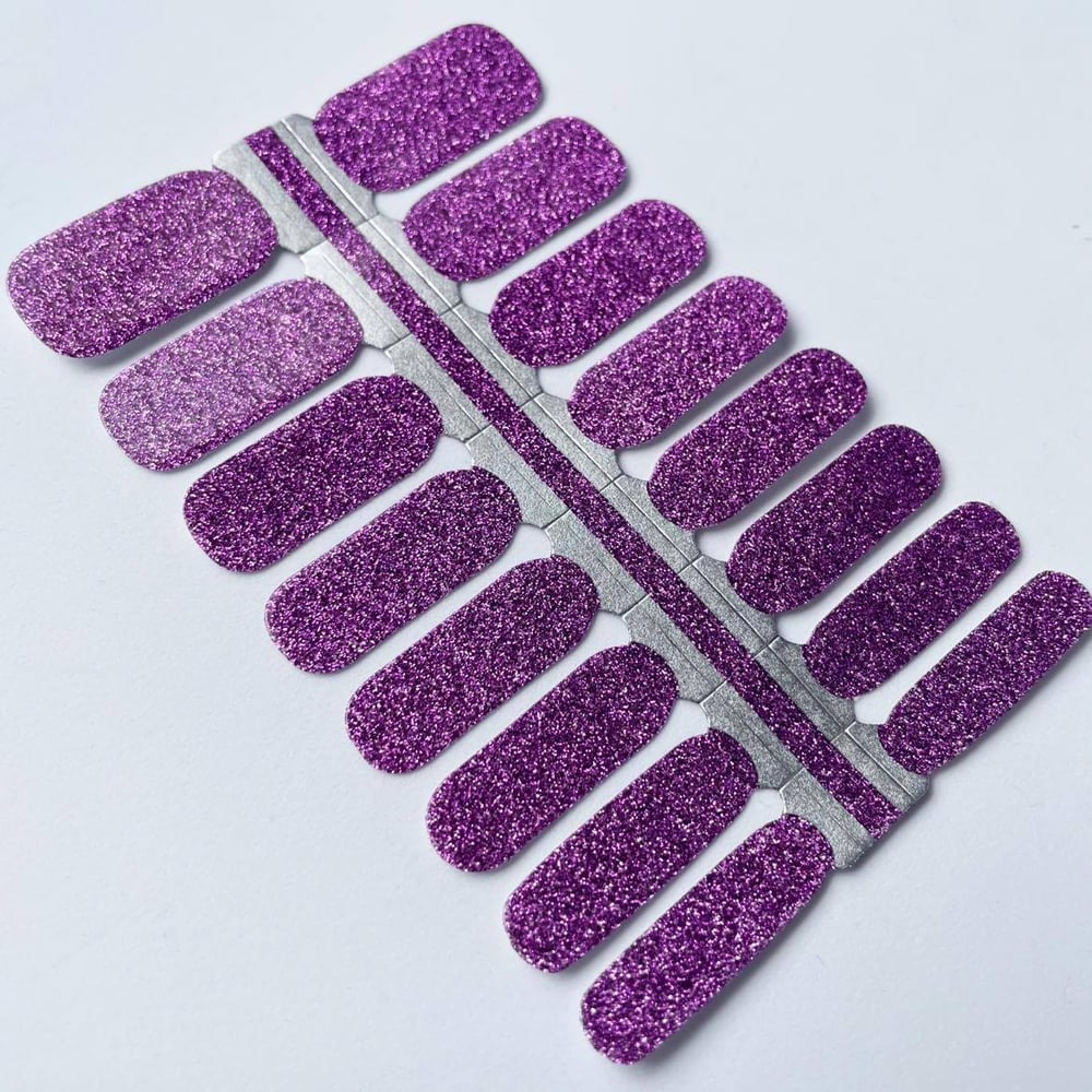 Purplicious Nail Polish Strip