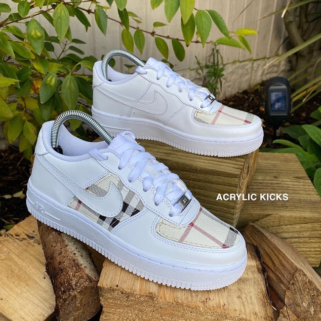  Nike AF1 - Burberry V2