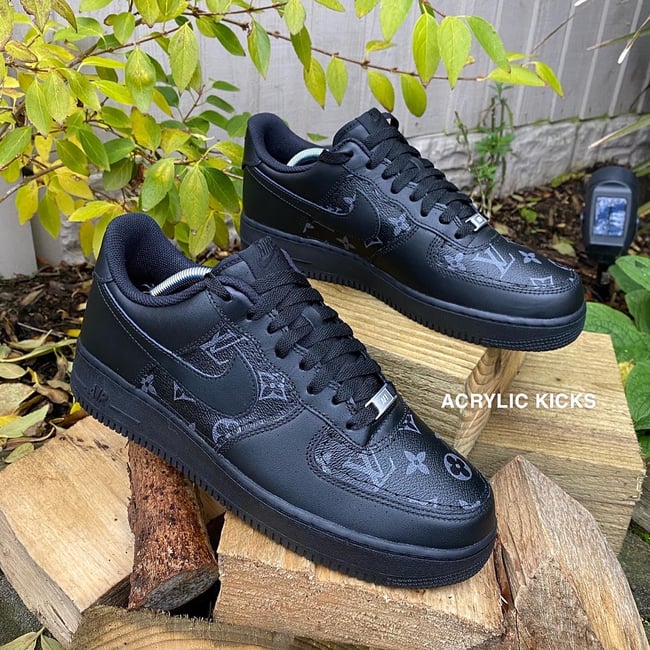 Nike AF1 - All Black LV V2 