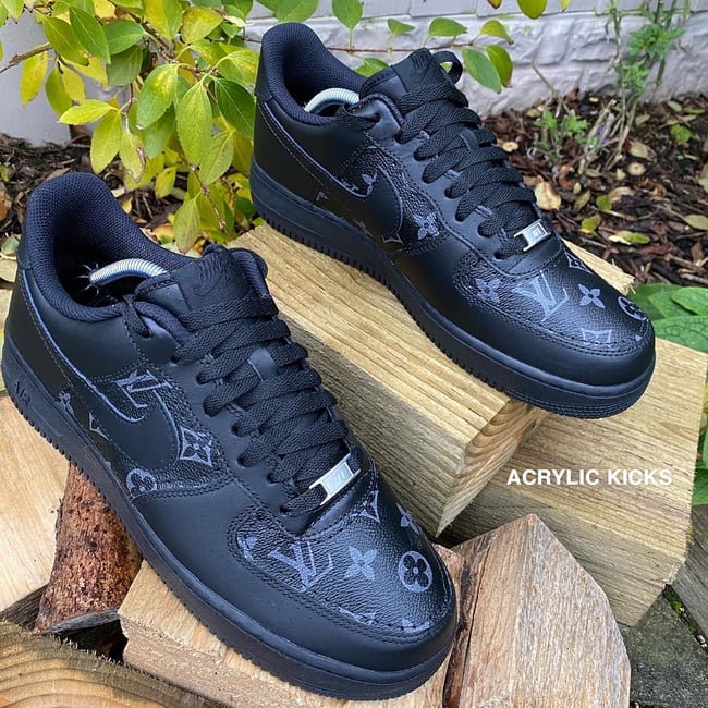 Nike AF1 - All Black LV V2 