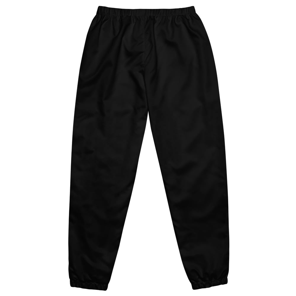 Dripped Up Joggers (Black/Red)