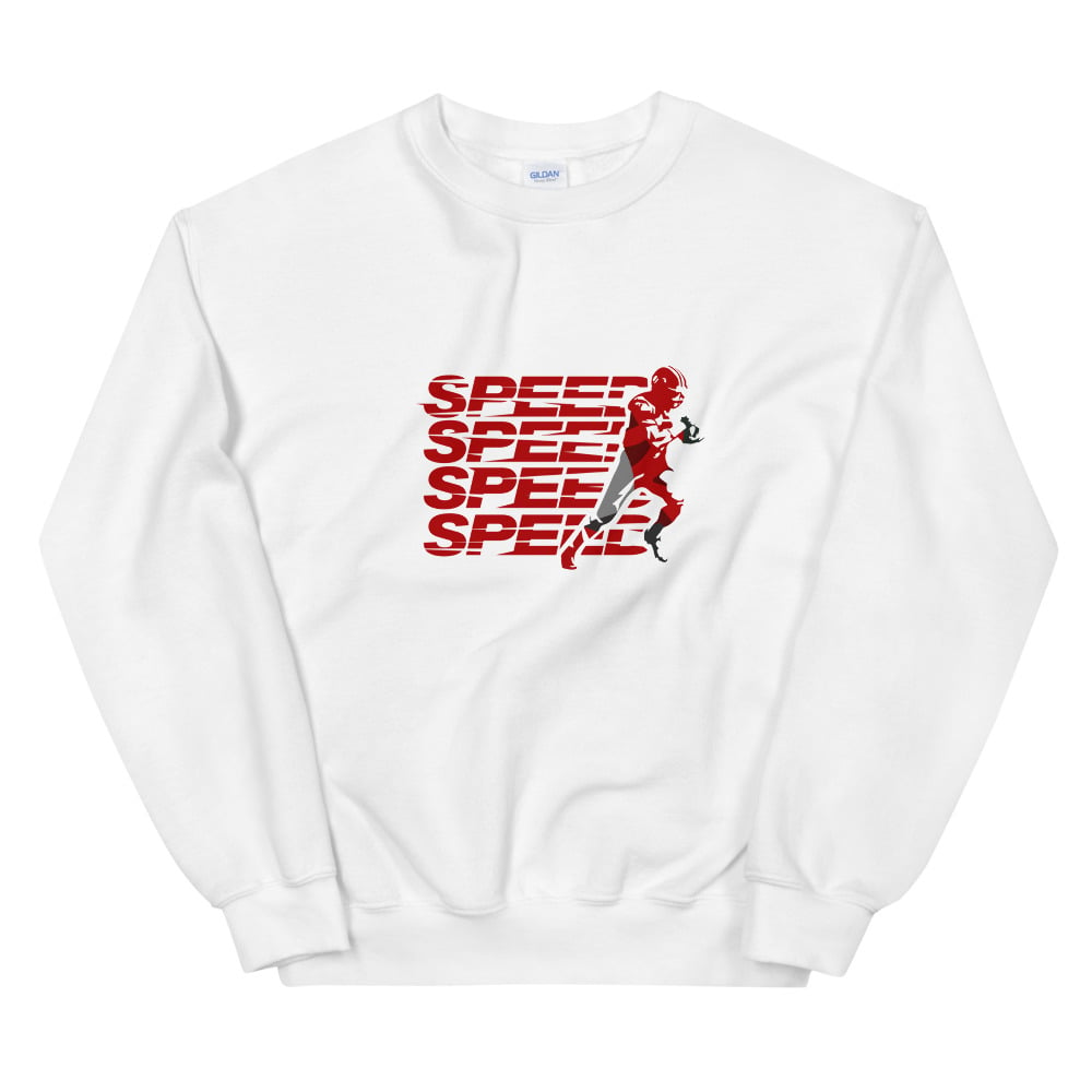 Image of Speed Speed Unisex Sweatshirt (White)