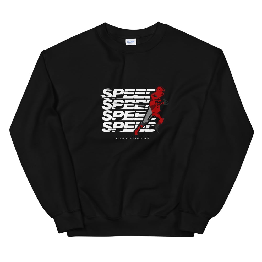 Image of Speed Speed Unisex Sweatshirt (Black)