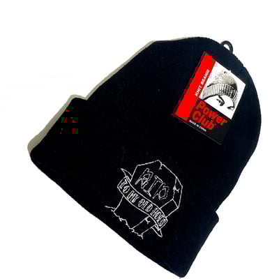 Image of BLACK TOMBSTONE BEANIE