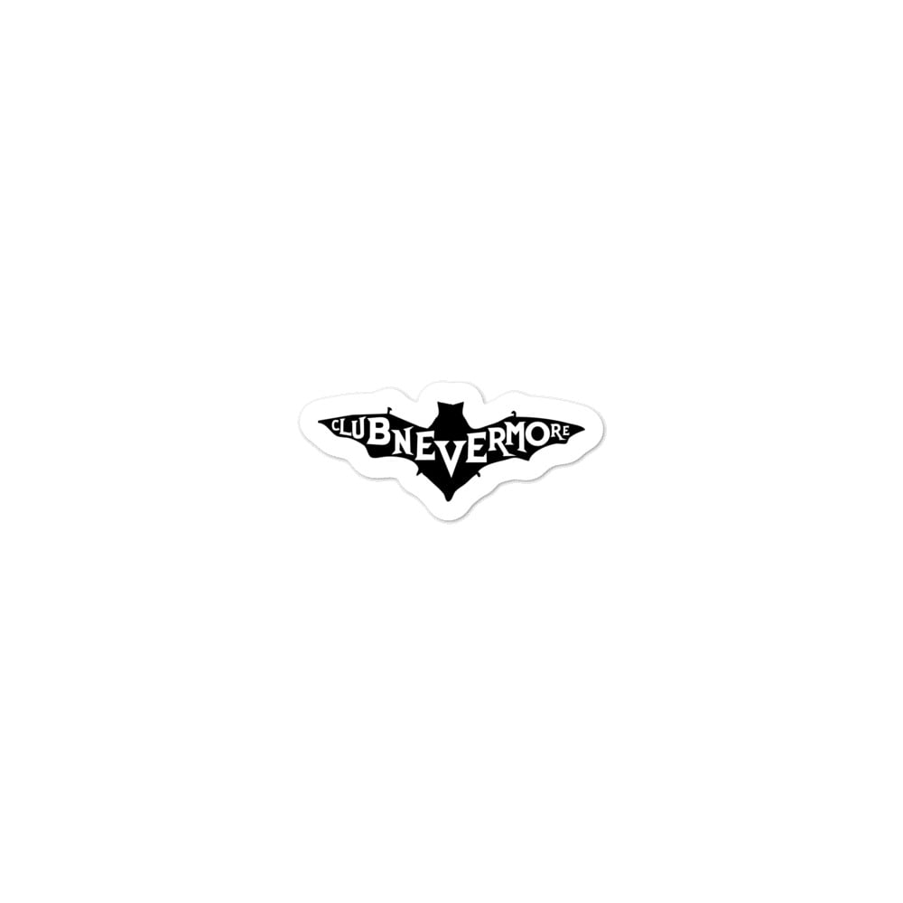 NeverMore Bat Logo Sticker