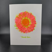 Image 1 of Flower Thank You / greeting card