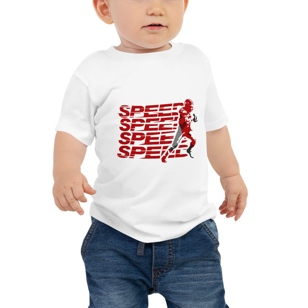 Image of Baby "Speed" Jersey Short Sleeve Tee (White)