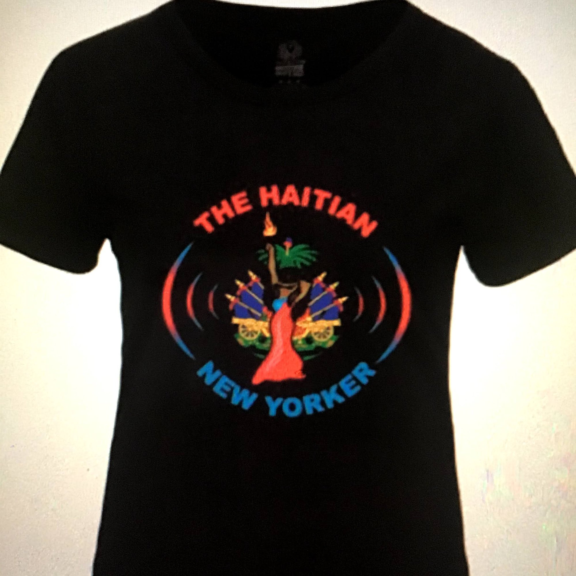 Image of The Haitian NewYorker LOGO TEE (LADIES)