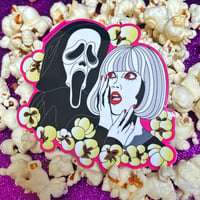 I Only Eat Popcorn At The Movies Sticker