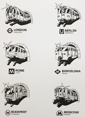 Image of Subway world series #1 - 00 N&B
