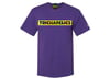  Trichadelics flower of life script shirt (Purple) *PRE ORDER*
