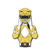 Zyu/MMPR Yellow Slider Pin 