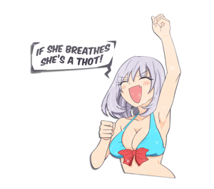 Image of If she breathes she's a thot!