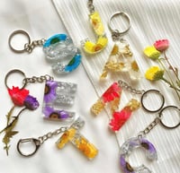 Image 2 of Letter keychains  A-N