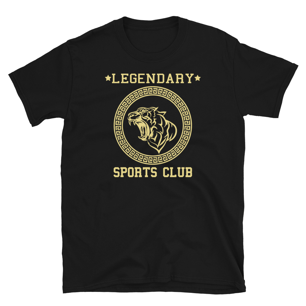 Image of Legendary Sports Club T Shirt - BLACK