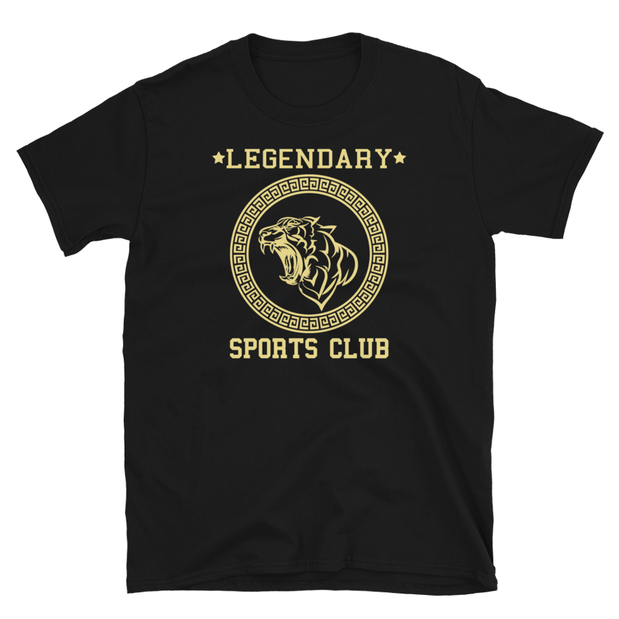 Image of Legendary Sports Club T Shirt - BLACK