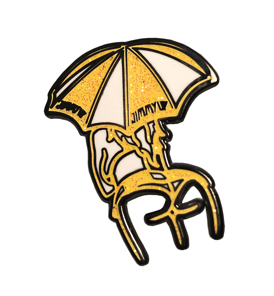 Image of 1st Edition Umbrella Girl Pin